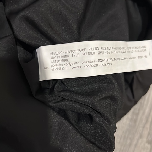 Zara Black Heat Sealed Long Vest - Picture 7 of 10